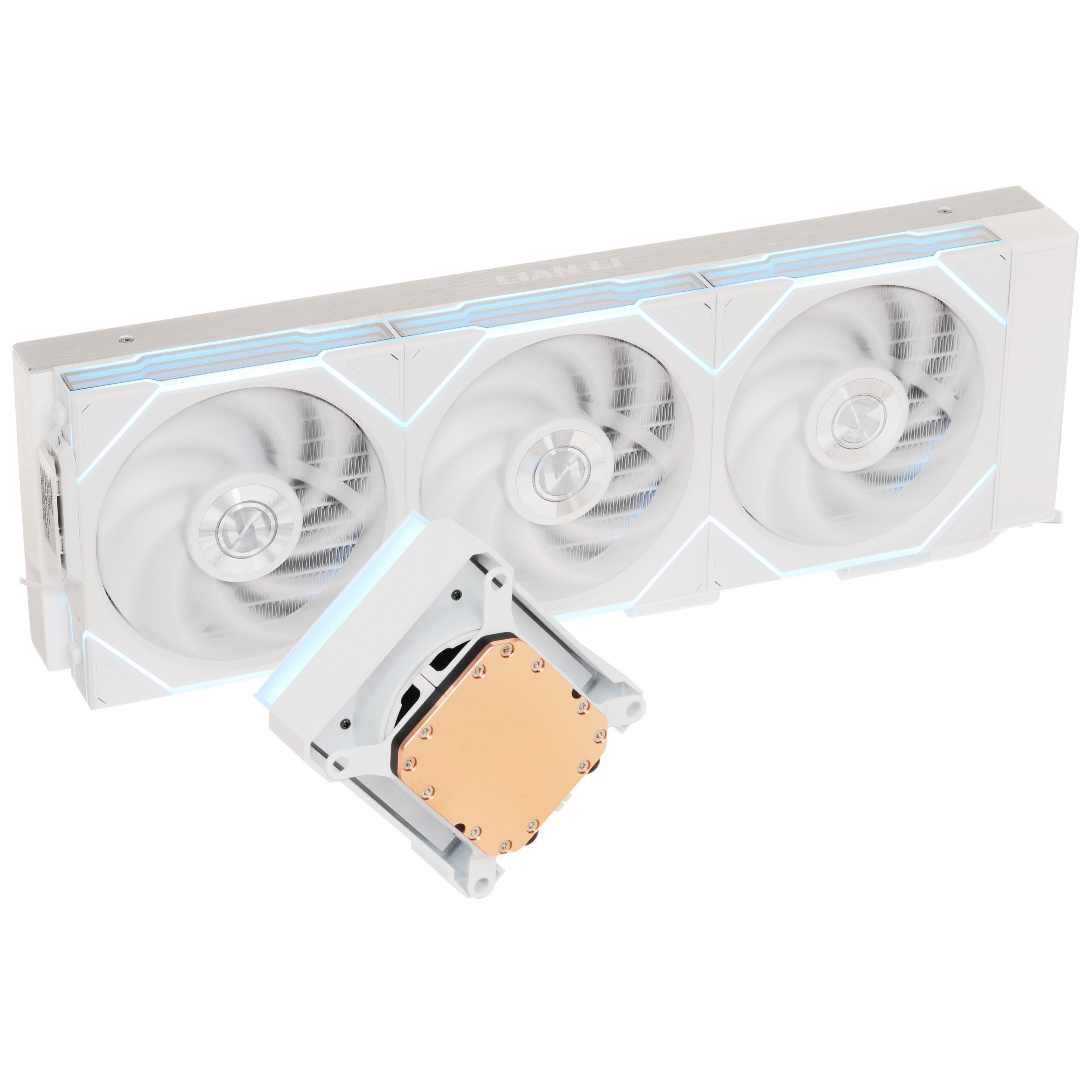 Система водяного охлаждения Lian-Li HydroShift II LCD-S 360TL ARGB Soc-AM5/AM4/1700/1851 белый 4-pin