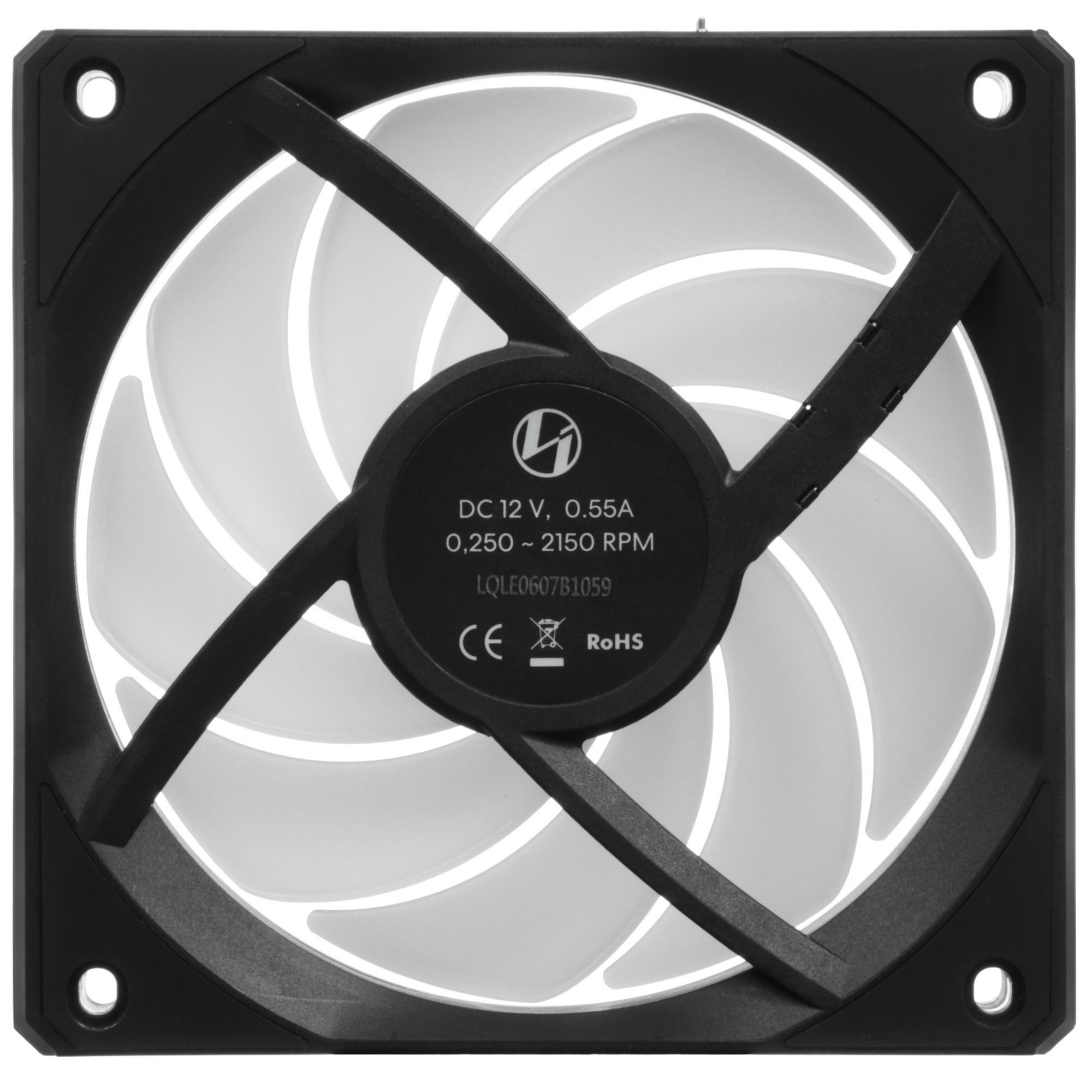Вентилятор для корпуса Lian-Li Uni Fan CL Wireless 120 ARGB 124х120x28 черный 4-pin 29.8дБ (упак.:3ш