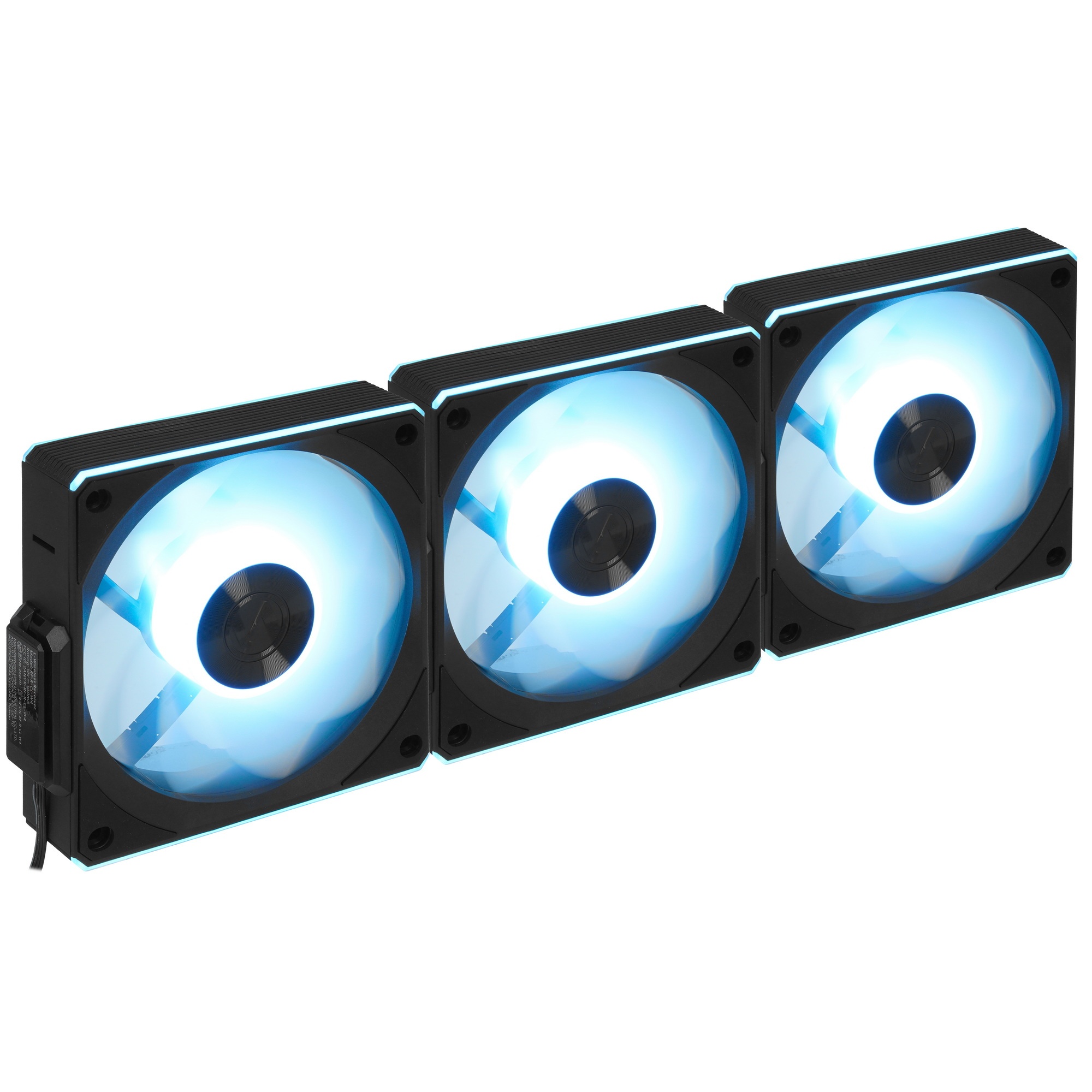 Вентилятор для корпуса Lian-Li Uni Fan CL Wireless 120 ARGB 124х120x28 черный 4-pin 29.8дБ (упак.:3ш