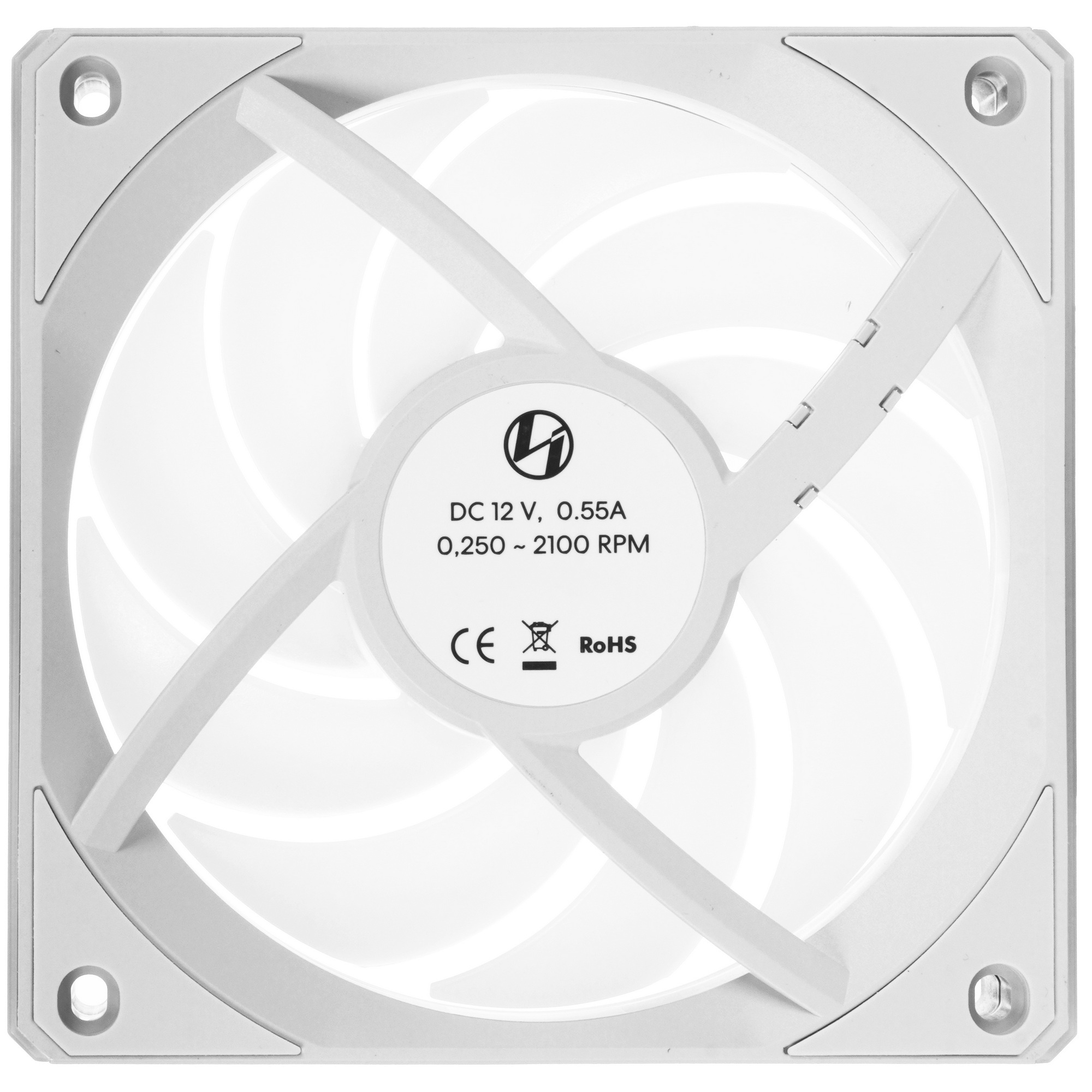 Вентилятор для корпуса Lian-Li Uni Fan CL Wireless 120 Reverse ARGB 124х120x28 белый 4-pin 30.8дБ (G