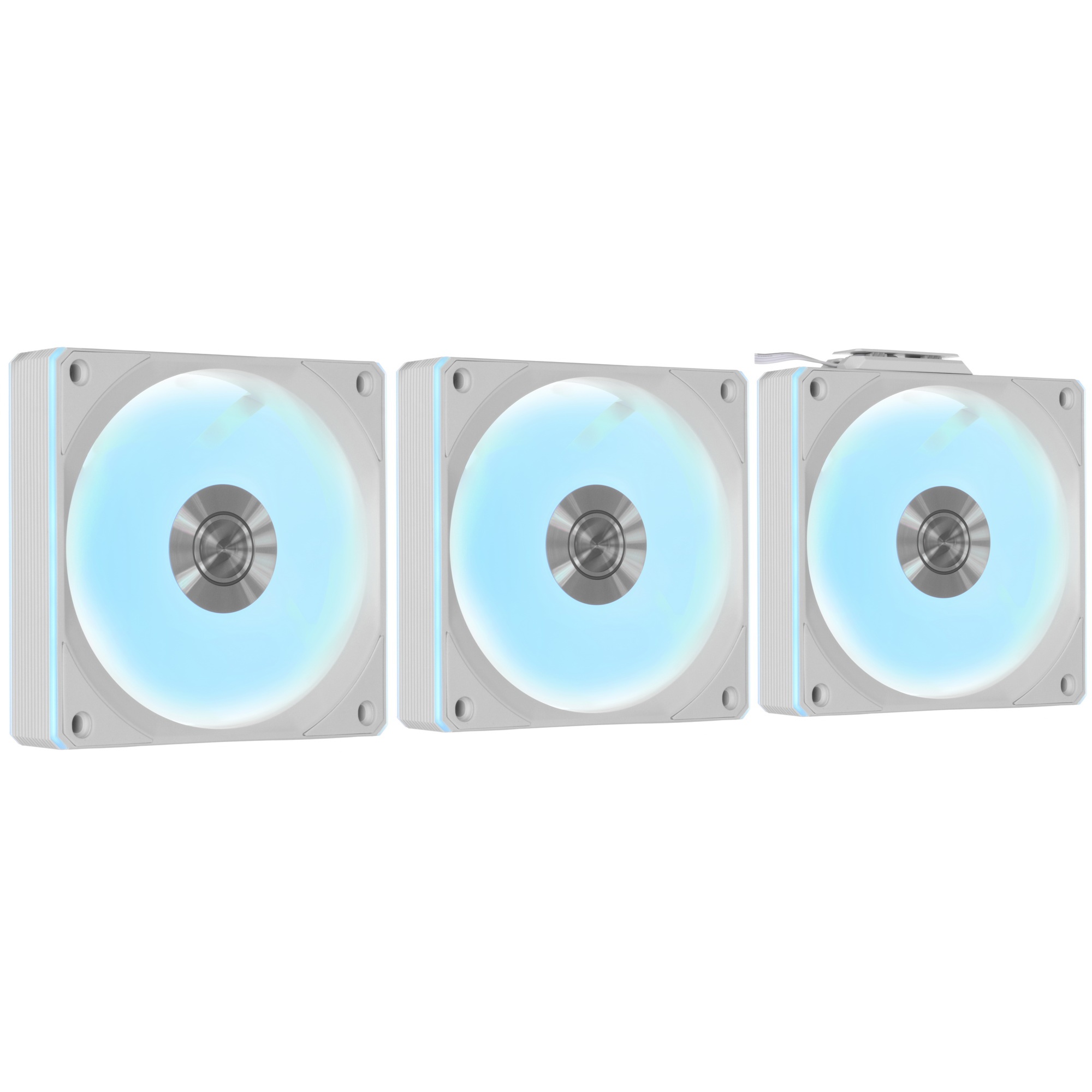Вентилятор для корпуса Lian-Li Uni Fan CL Wireless 120 ARGB 124х120x28 белый 4-pin 29.8дБ (упак.:3шт