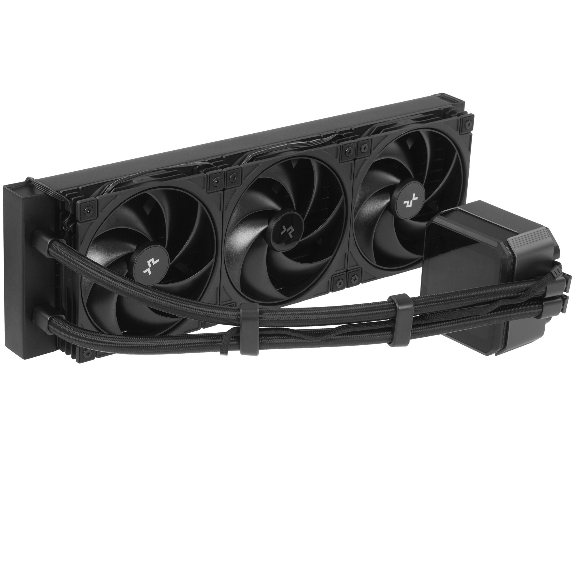 Система водяного охлаждения Deepcool Spartacus 360 ARGB Soc-AM5/AM4/1200/1700/1851 черный 4-pin 32.2
