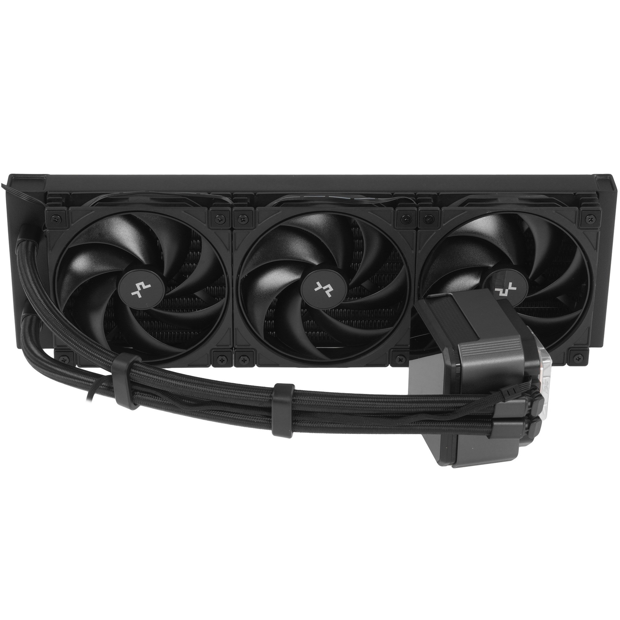 Система водяного охлаждения Deepcool Spartacus 360 ARGB Soc-AM5/AM4/1200/1700/1851 черный 4-pin 32.2