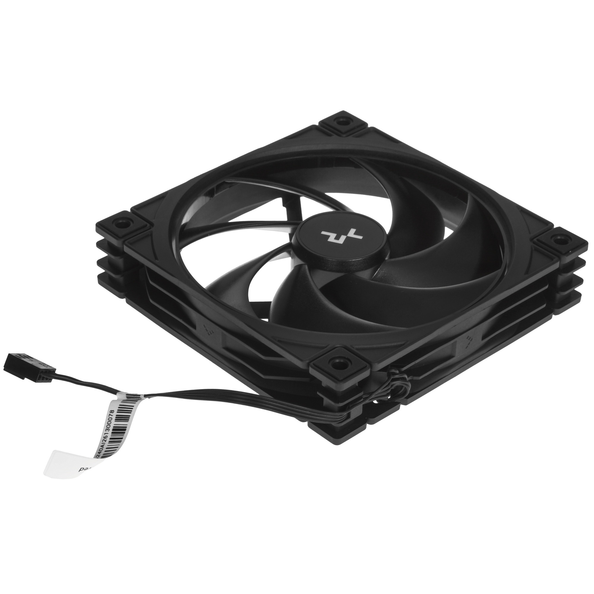 Вентилятор для корпуса Deepcool FD12 V2 120х120x25 черный 4-pin 35.6дБ (R-FD12V2-BKNPN1-G) Ret
