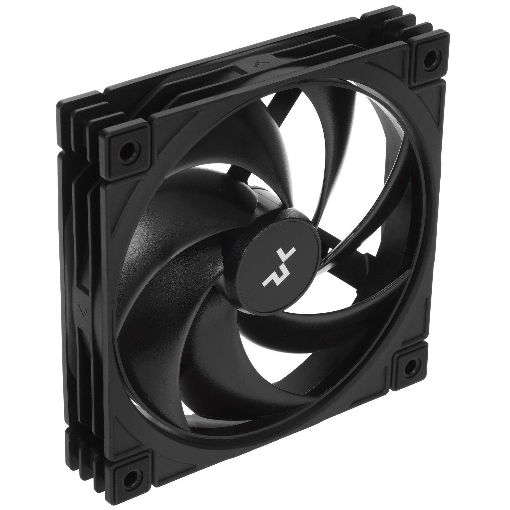 Вентилятор для корпуса Deepcool FD12 V2 120х120x25 черный 4-pin 35.6дБ (R-FD12V2-BKNPN1-G) Ret