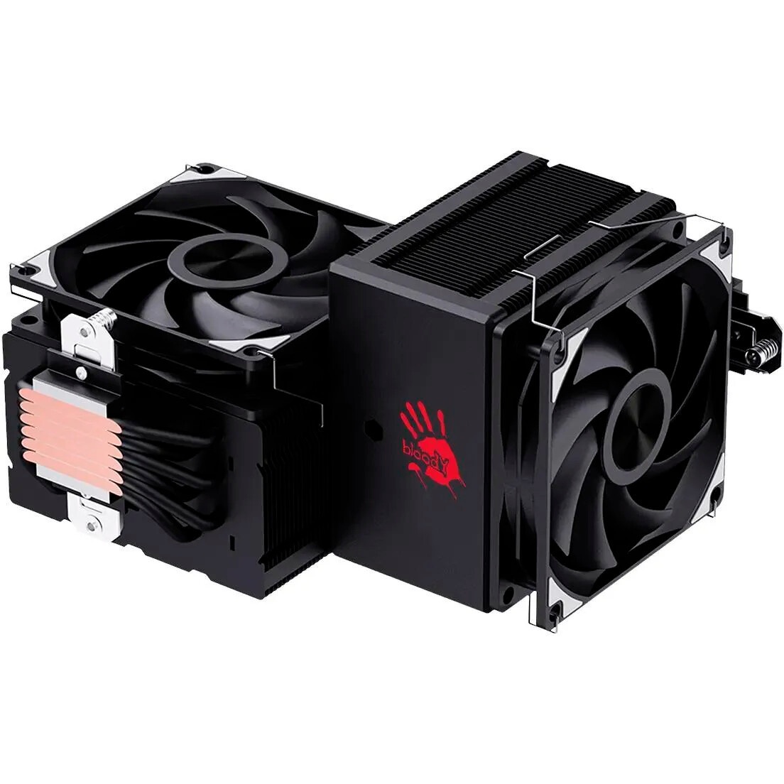 Устройство охлаждения(кулер) Bloody AC-14 Soc-AM5/AM4/1200/1700/1851 черный 4-pin 20-30dB Al+Cu 280W
