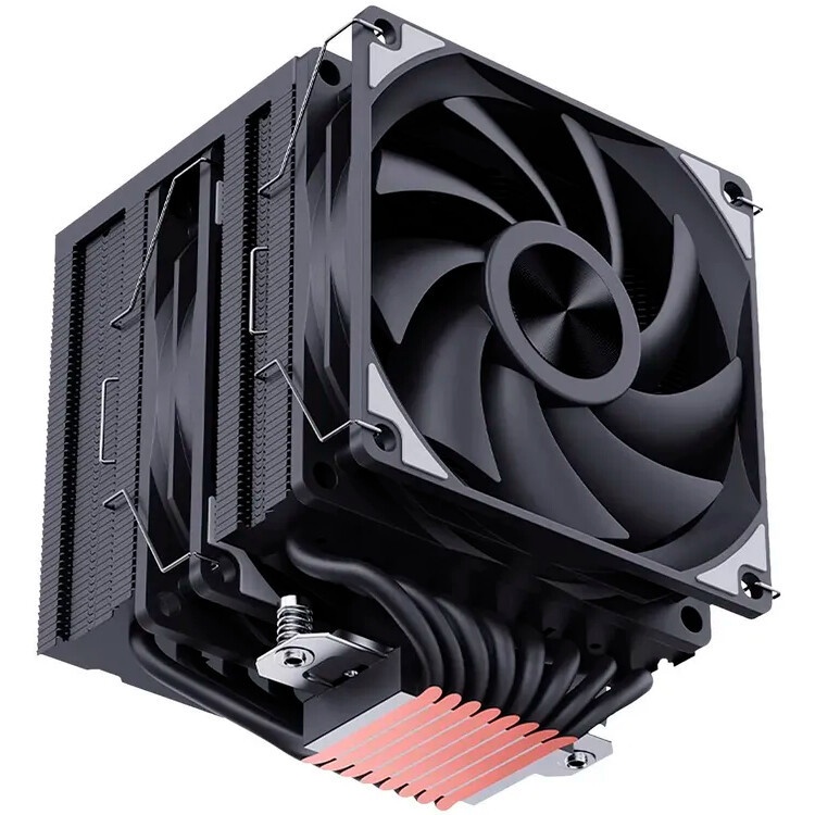 Устройство охлаждения(кулер) Bloody AC-14 Soc-AM5/AM4/1200/1700/1851 черный 4-pin 20-30dB Al+Cu 280W