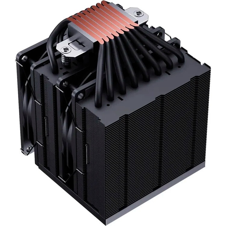 Устройство охлаждения(кулер) Bloody AC-14 Soc-AM5/AM4/1200/1700/1851 черный 4-pin 20-30dB Al+Cu 280W