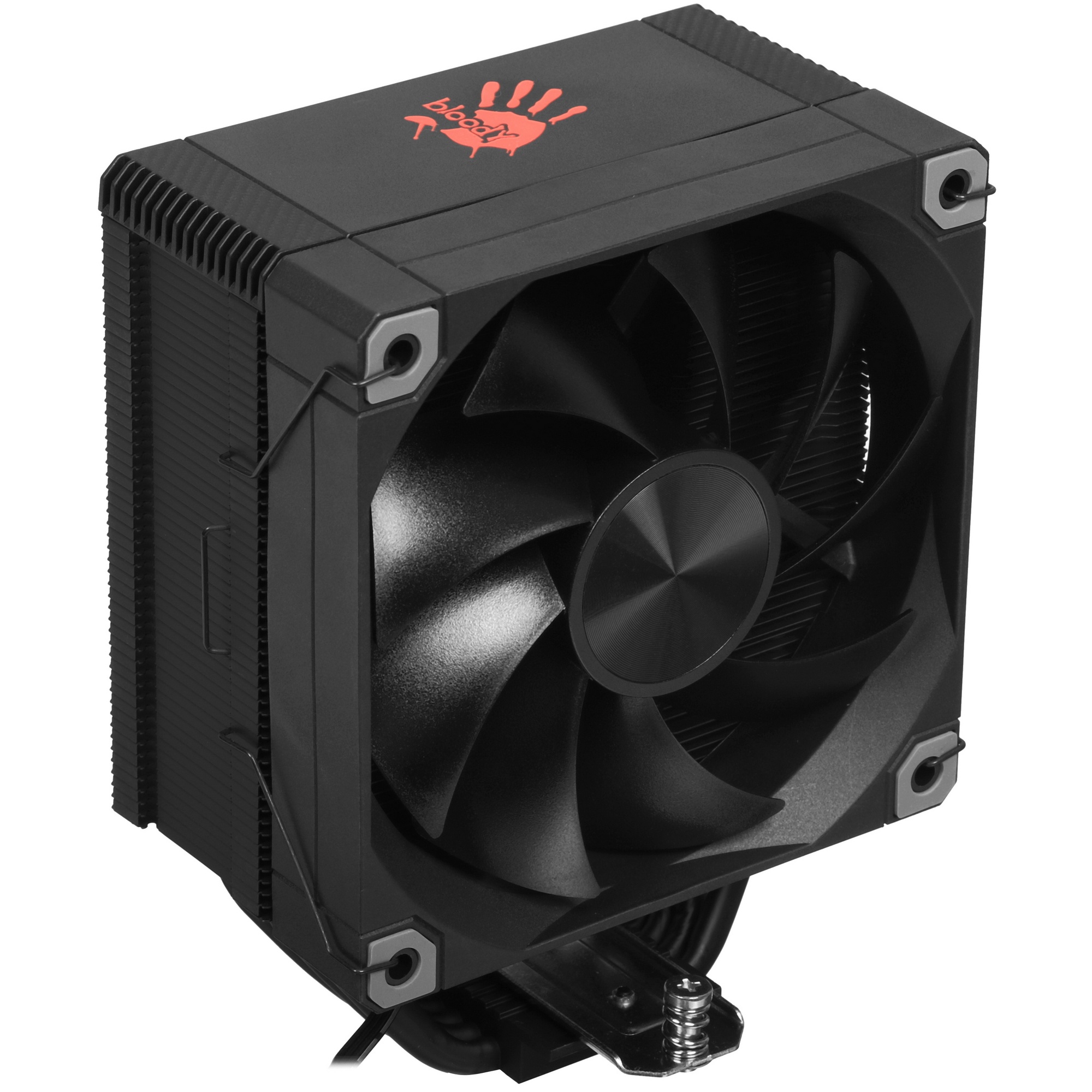 Устройство охлаждения(кулер) Bloody AC-12 Soc-AM5/AM4/1200/1700/1851 черный 4-pin 14-26dB Al+Cu 230W