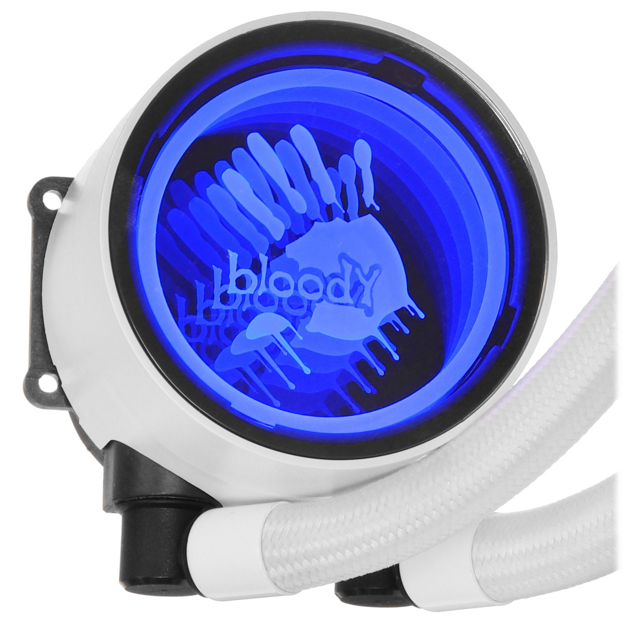 Система водяного охлаждения Bloody LC-10 ARGB Soc-AM5/AM4/1200/1700/1851 белый 4-pin 20-35dB Al+Cu 2