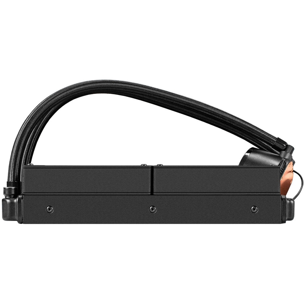 Система водяного охлаждения Bloody LC-10 ARGB Soc-AM5/AM4/1200/1700/1851 черный 4-pin 20-35dB Al+Cu