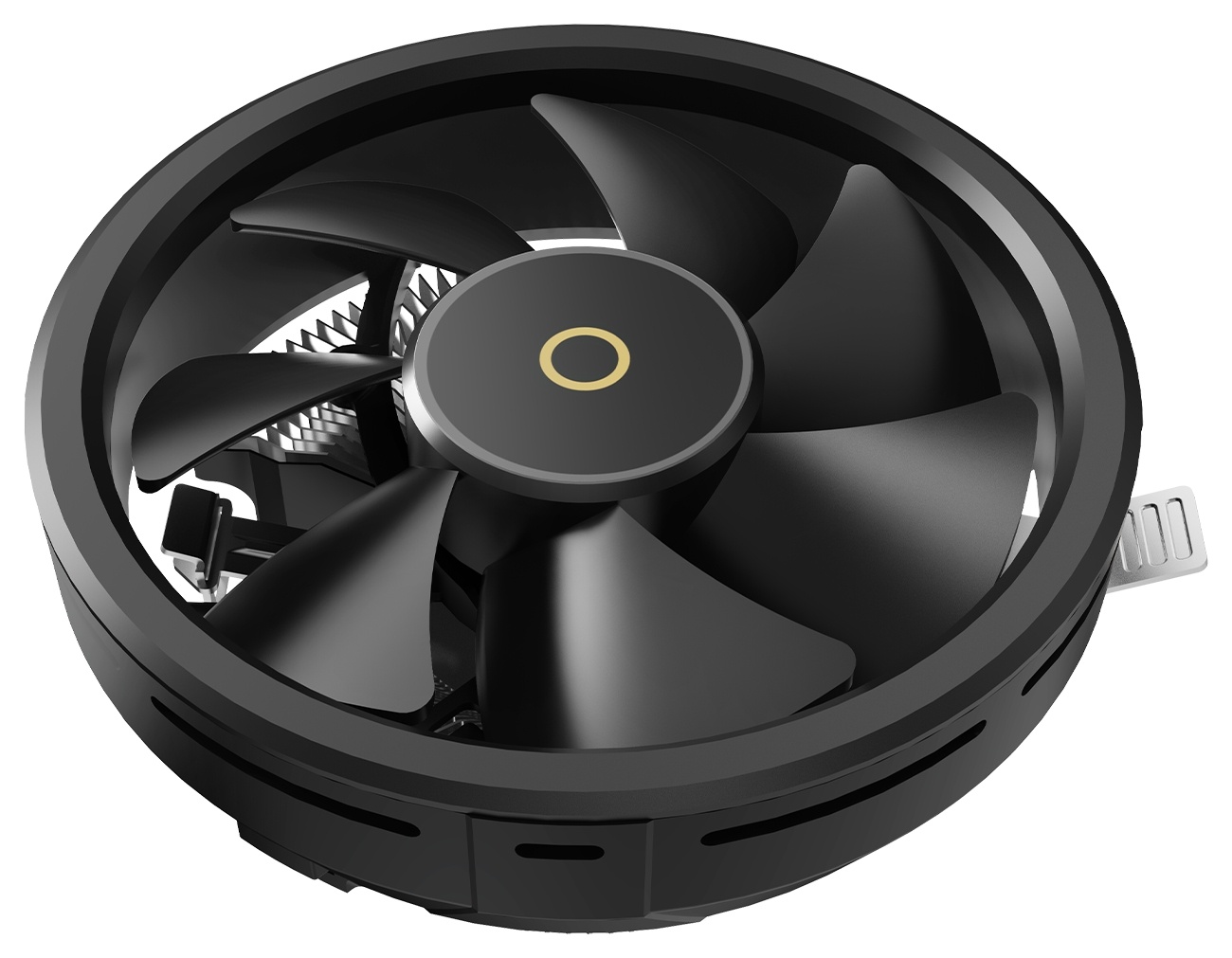 Кулер для процессора CPU Cooler Ocypus Beta A10 BK (75W, 3-pin, 67mm, Al, 1x124mm, 40CFM, 29.5dBA, 2