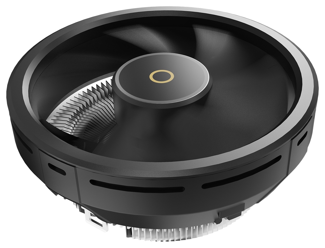 Кулер для процессора CPU Cooler Ocypus Beta A10 BK (75W, 3-pin, 67mm, Al, 1x124mm, 40CFM, 29.5dBA, 2