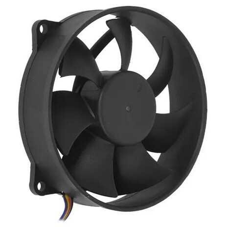 Вентилятор для корпуса Gembird 90x90x25, втулка, 4 pin, провод 30 см (D9025SM-4)