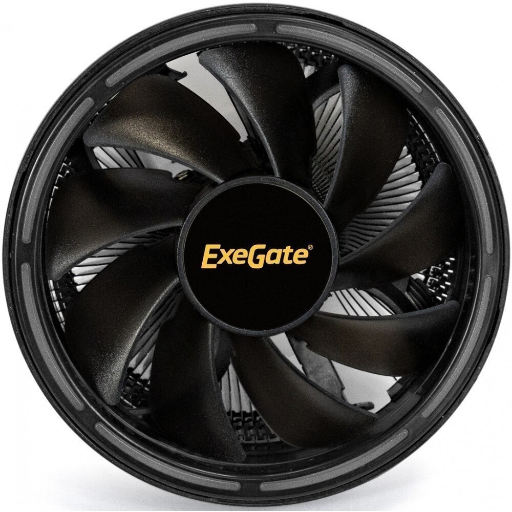 Кулер ExeGate Wizard EXX400V3-PWM.FRGB (Al+Cu, 4 тепл.трубки, LGA775/1150/1151/1155/1156/1200/1700/1
