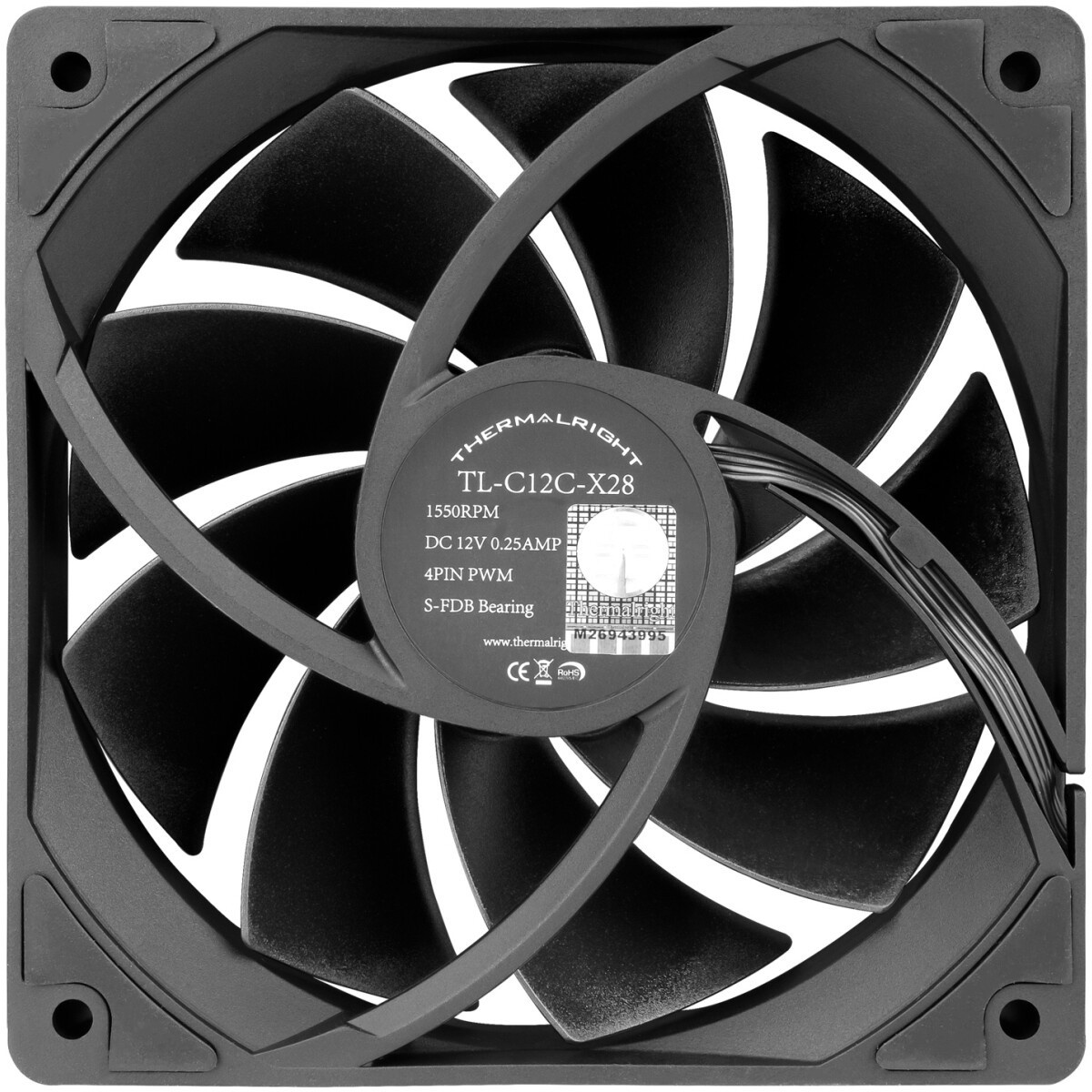 Вентилятор корпусной ARCTIC P12 Pro PST LN - retail (ACFAN00343A)