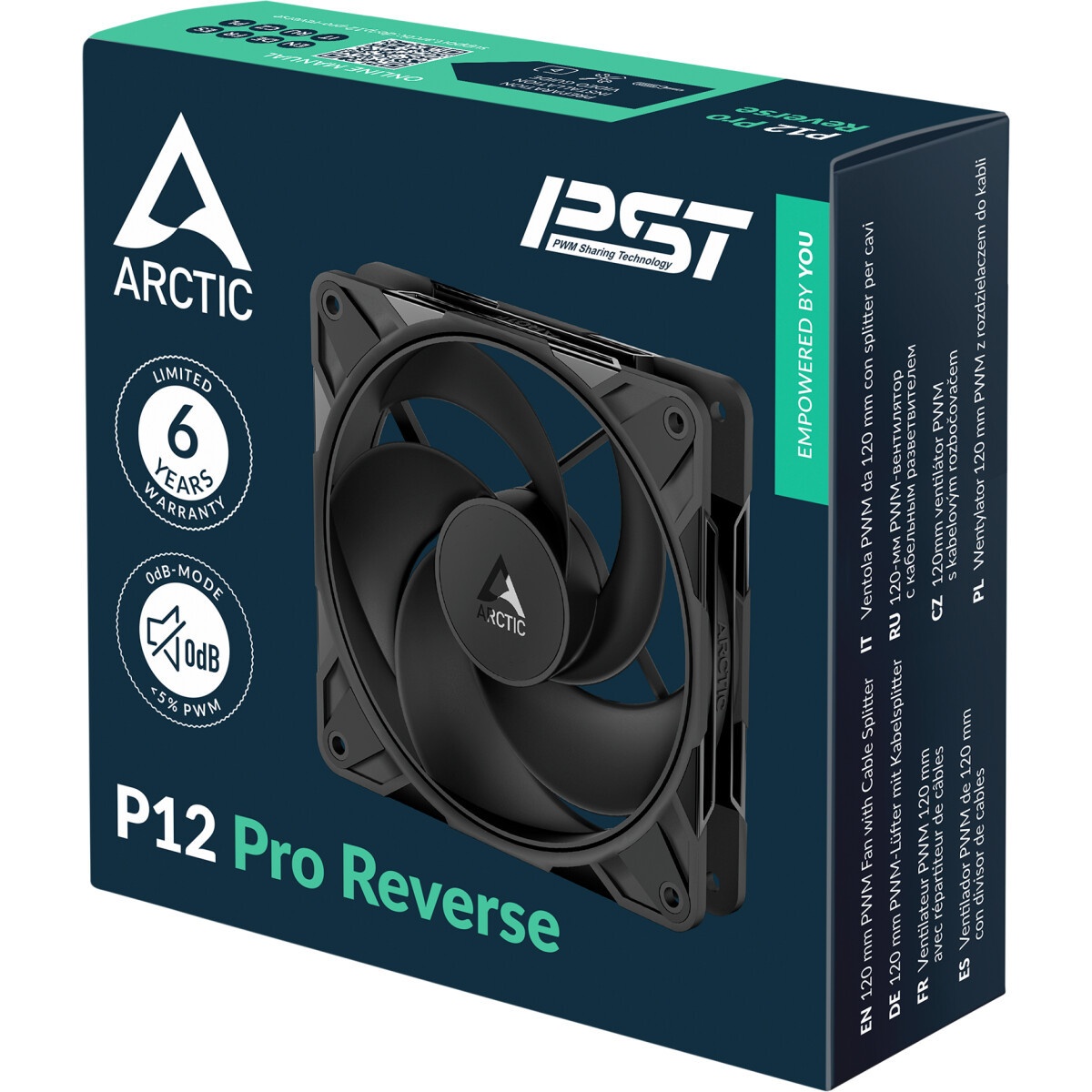 Вентилятор корпусной ARCTIC P12 Pro PST LN - retail (ACFAN00343A)