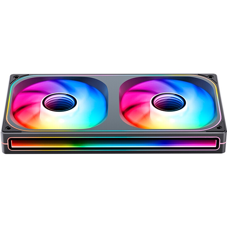 Вентилятор для корпуса Formula Air Fusion 2 ARGB 120х120x28 черный 4-pin 33.46дБ (упак.:2шт) (AIR FU