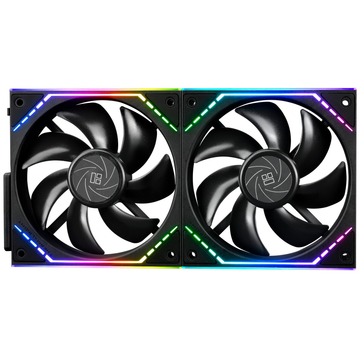 Вентилятор для корпуса Formula Air Fusion 2 ARGB 120х120x28 черный 4-pin 33.46дБ (упак.:2шт) (AIR FU