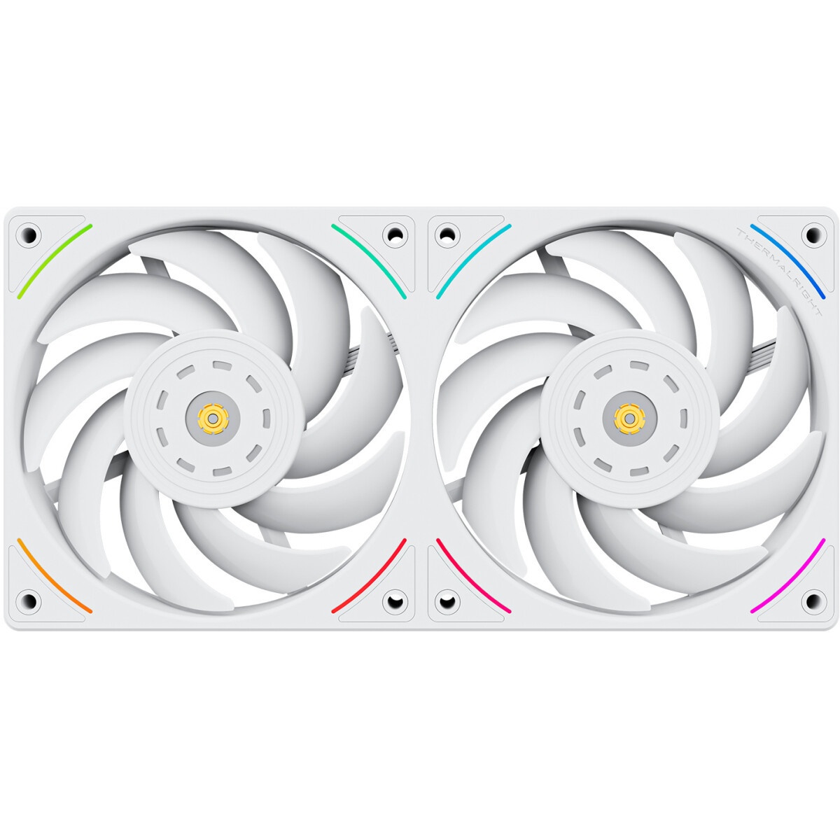 Вентилятор для корпуса Formula Air Fusion 2 ARGB 120х120x28 белый 4-pin 33.46дБ (упак.:2шт) (AIR FUS