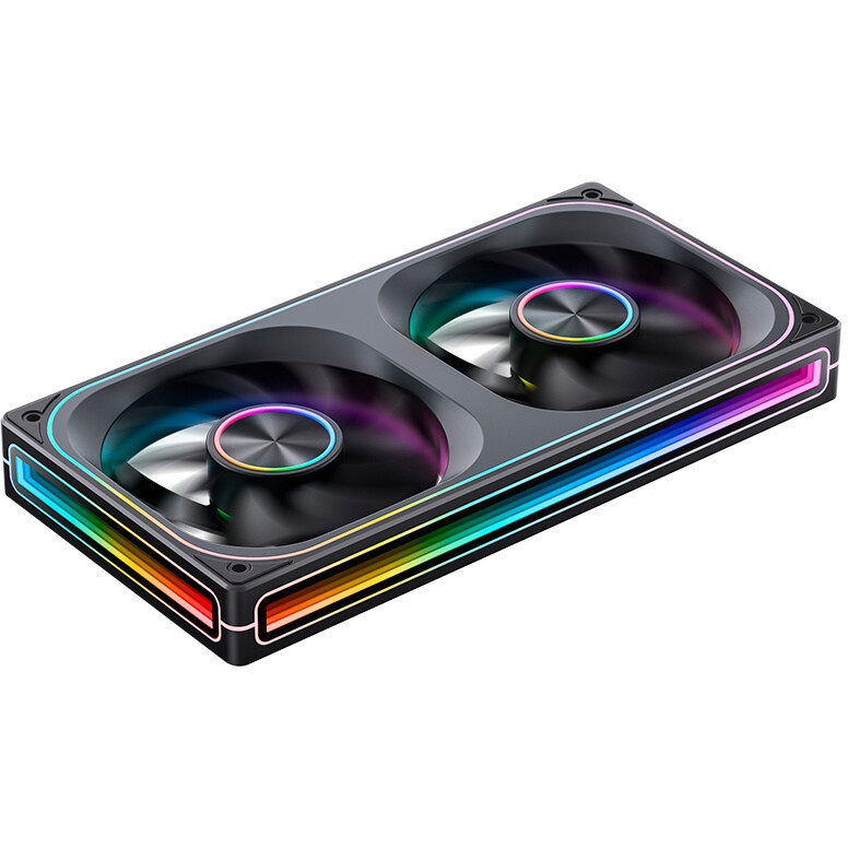 Вентилятор для корпуса Formula Air Fusion 2 Reverse ARGB 120х120x28 белый 4-pin 39.11дБ (упак.:2шт)