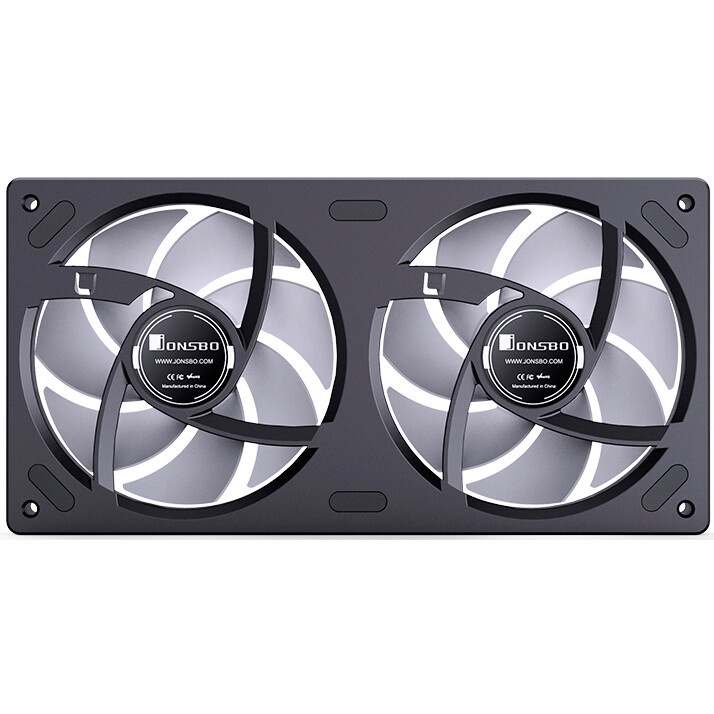 Вентилятор для корпуса Formula Air Fusion 2 Reverse ARGB 120х120x28 белый 4-pin 39.11дБ (упак.:2шт)
