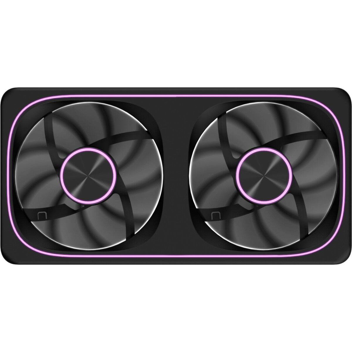 Вентилятор для корпуса Formula Air Fusion 2 Reverse ARGB 120х120x28 белый 4-pin 39.11дБ (упак.:2шт)