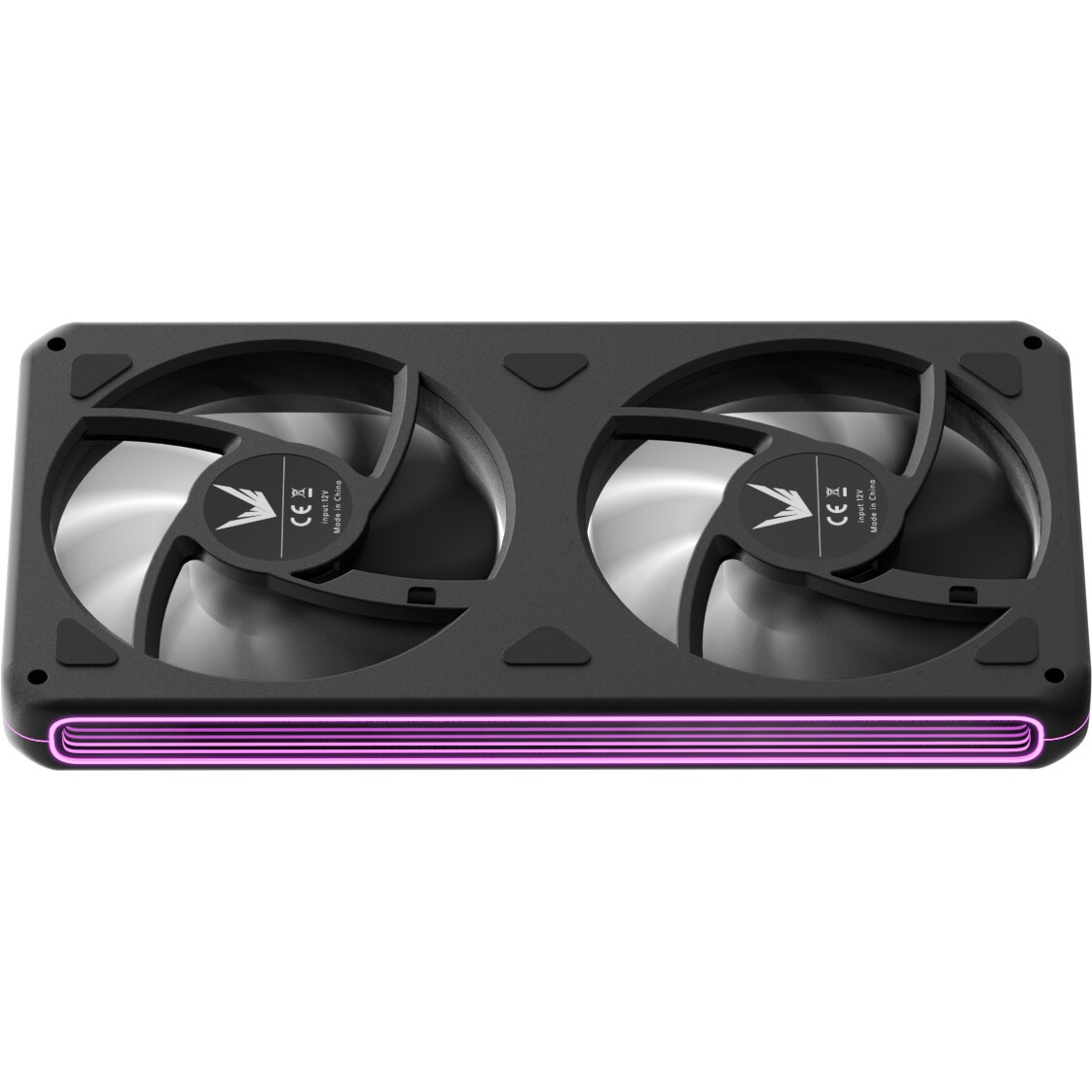 Вентилятор для корпуса Formula Air Fusion 2 Reverse ARGB 120х120x28 белый 4-pin 39.11дБ (упак.:2шт)