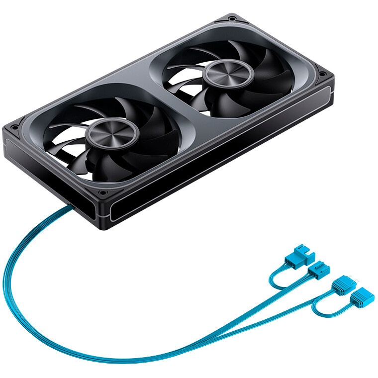 Вентилятор для корпуса Formula Air Fusion 2 Reverse ARGB 120х120x28 черный 4-pin 39.11дБ (упак.:2шт)