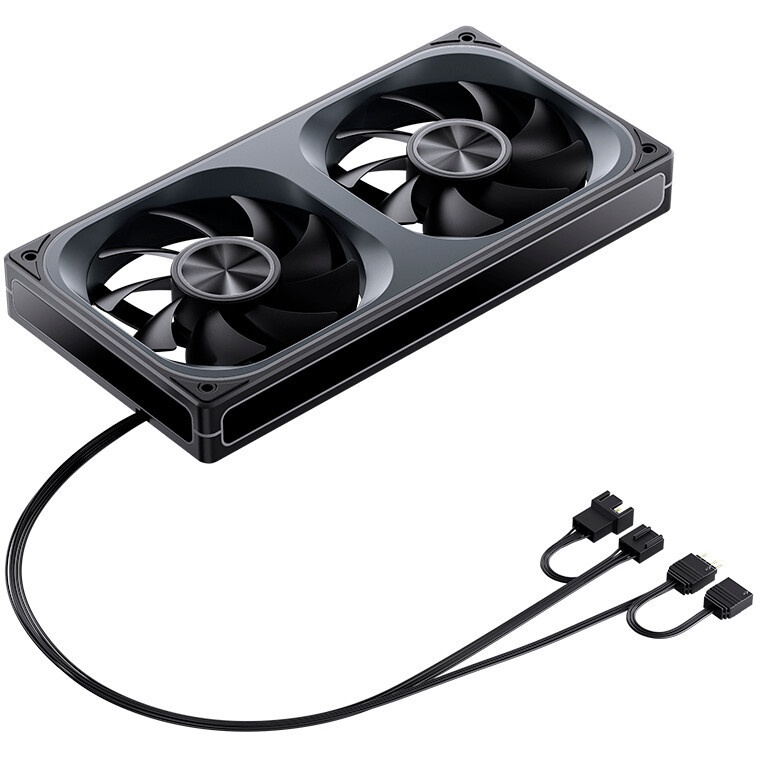Вентилятор для корпуса Formula Air Fusion 2 Reverse ARGB 120х120x28 черный 4-pin 39.11дБ (упак.:2шт)