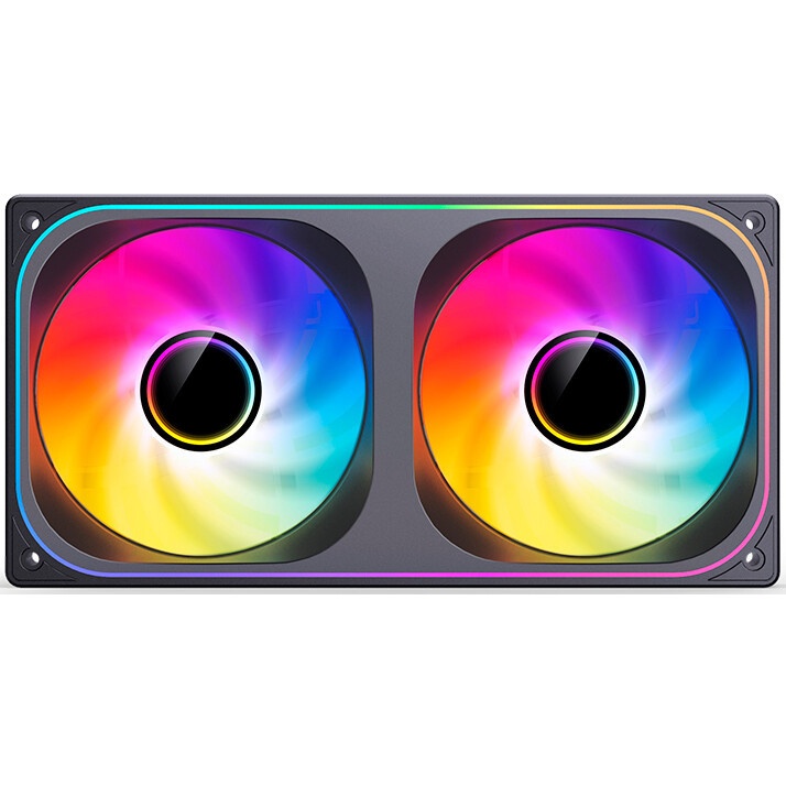 Вентилятор для корпуса Formula Air Fusion 2 Reverse ARGB 120х120x28 черный 4-pin 39.11дБ (упак.:2шт)