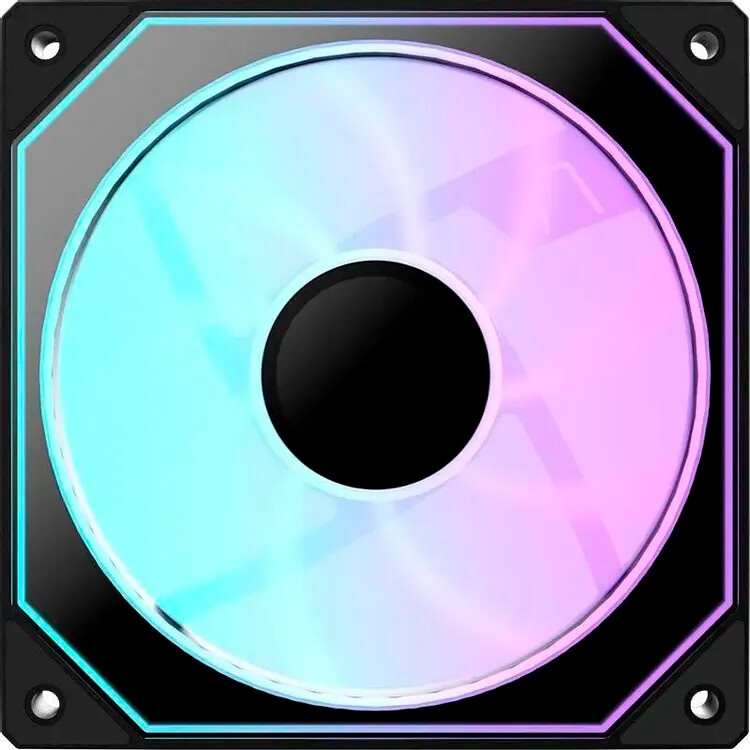 Вентилятор для корпуса Formula PA120 ARGB 120х120x25 черный 4-pin 26.8дБ (PA120 BLACK) Ret