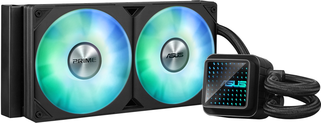 Жидкостная система охлаждения ASUS PRIME LC 240 ARGB /AIO COOLER,2IN1 FAN,REPL LEN