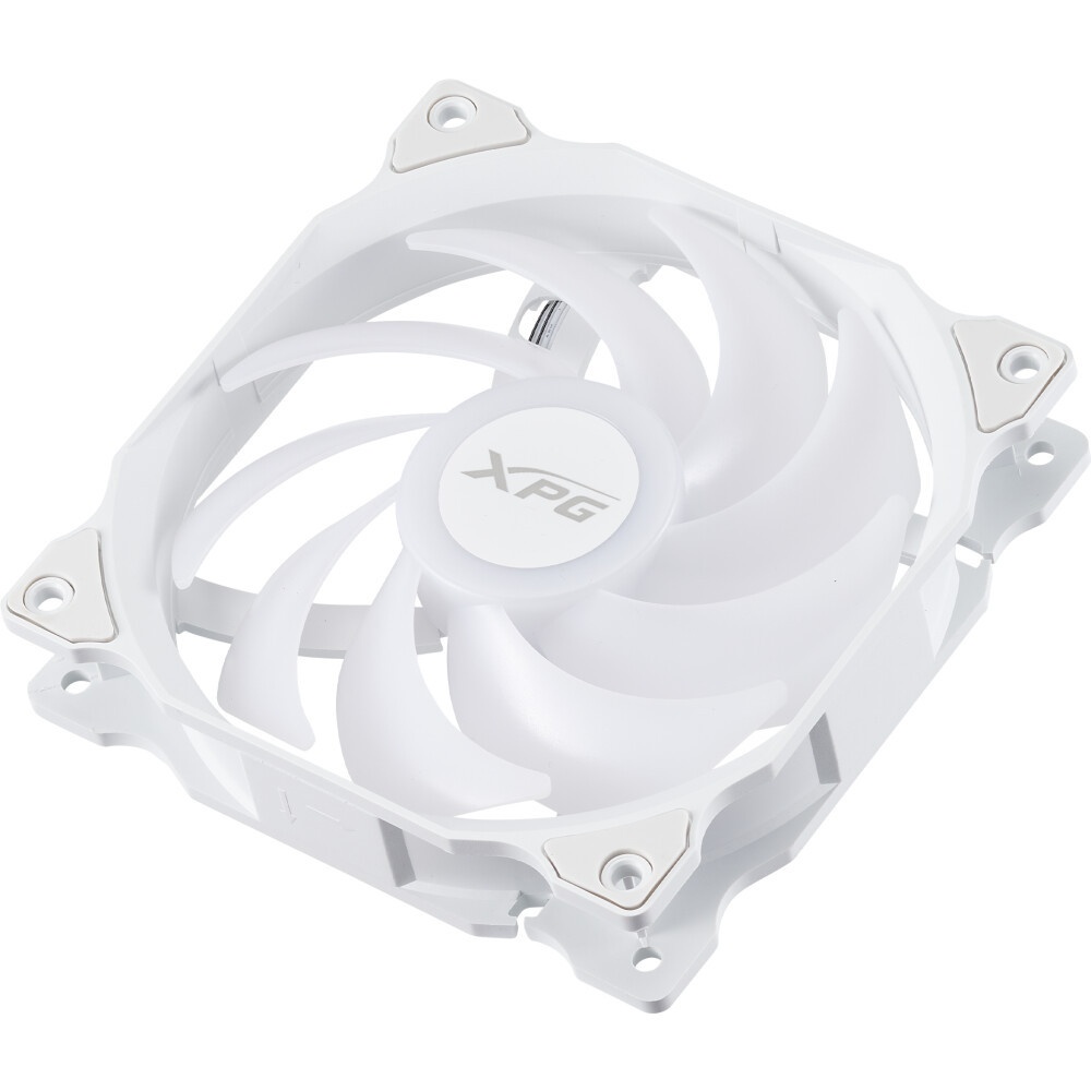 Вентилятор для корпуса Eurocase EU-FN120ARGB_12 WH YH1225 White,120 ARGB fan 3pin+AURA 5V3pin female