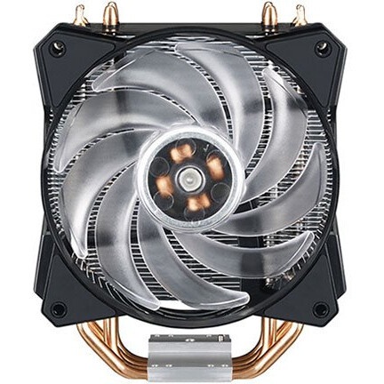 Кулер для процессора Cooler Master Hyper 212 ARGB черный, 120 мм, алюминий/медь, 1800 об/мин, 27 дБ,