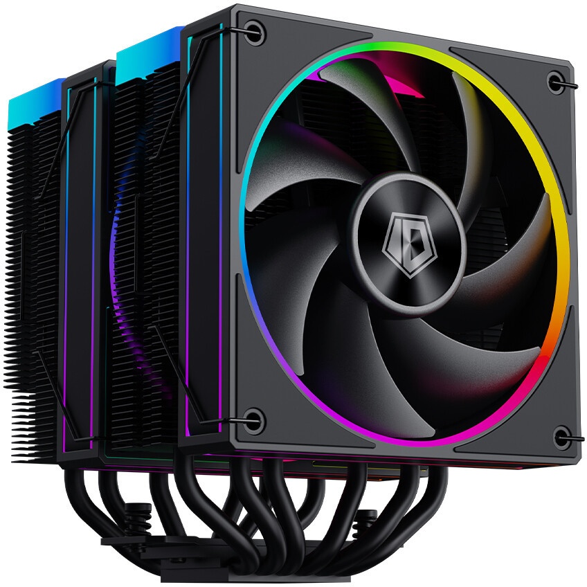 Кулер для процессора Cooler Master Hyper 212 ARGB черный, 120 мм, алюминий/медь, 1800 об/мин, 27 дБ,