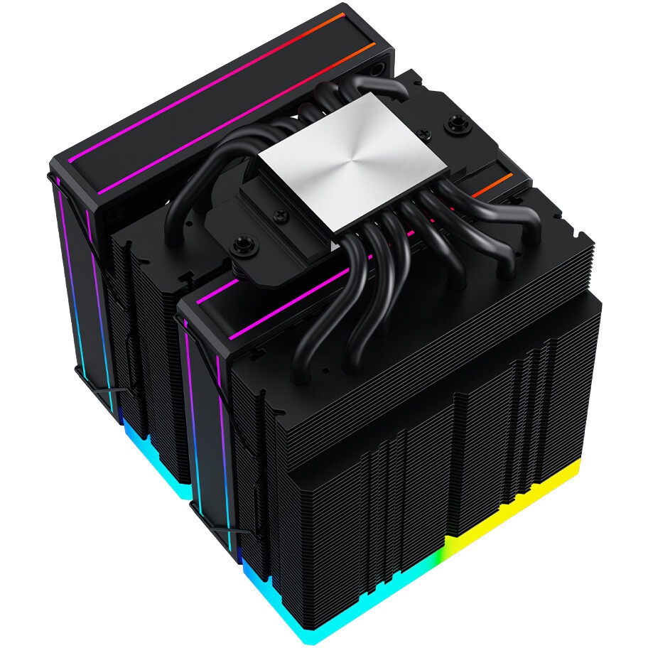 Кулер для процессора Cooler Master Hyper 212 ARGB черный, 120 мм, алюминий/медь, 1800 об/мин, 27 дБ,