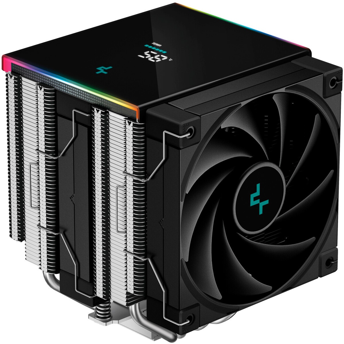 Кулер для процессора Cooler Master Hyper 212 ARGB черный, 120 мм, алюминий/медь, 1800 об/мин, 27 дБ,
