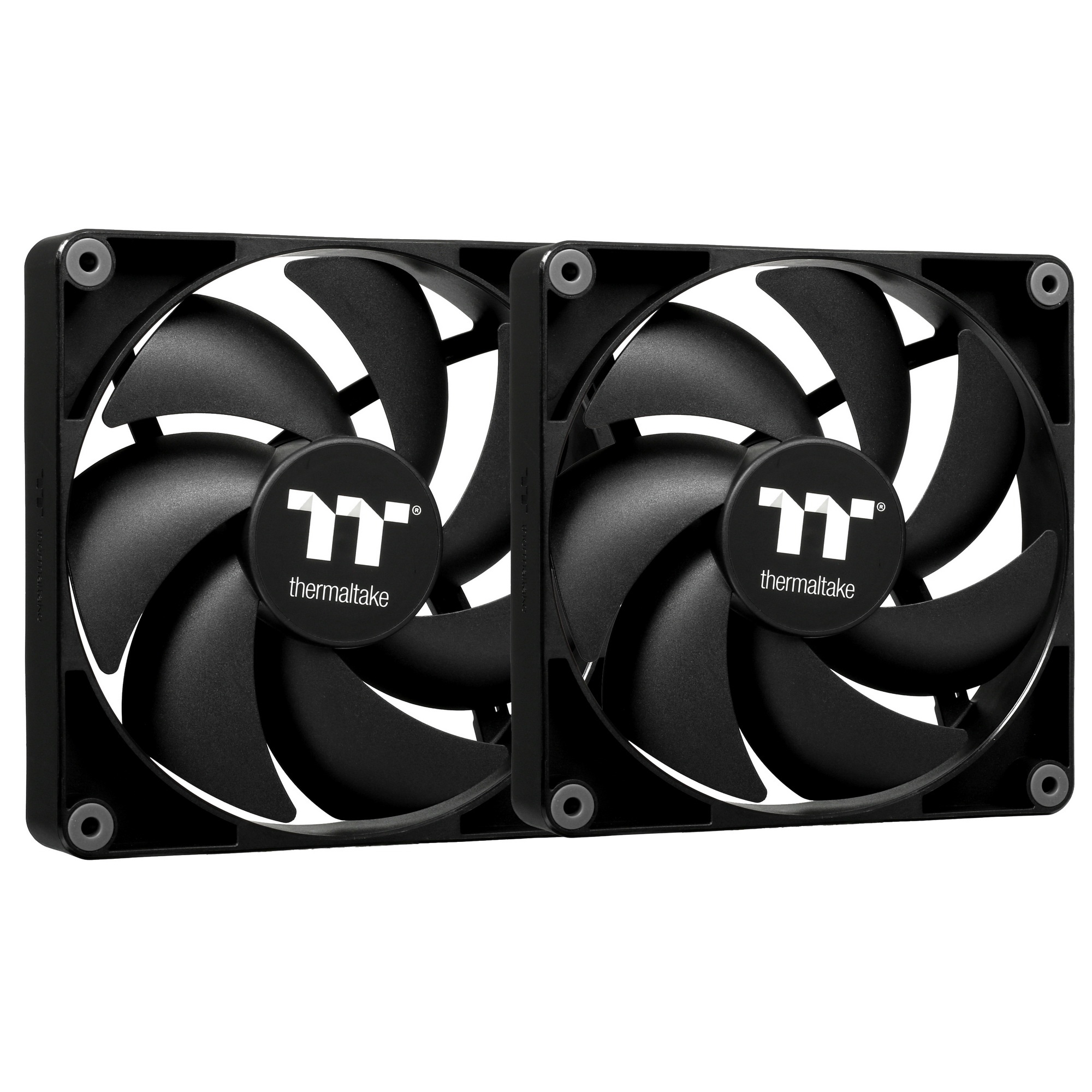 Комплект вентиляторов для корпуса Thermaltake CT140 (2 шт.) черный, 140 мм, 1500 об/мин, 30.5 дБ, 4