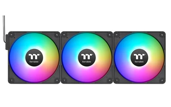 Вентилятор для корпуса Thermaltake CT140 EX Sync Reverse ARGB 140х140x25 черный 4-pin 32.8дБ (упак.: