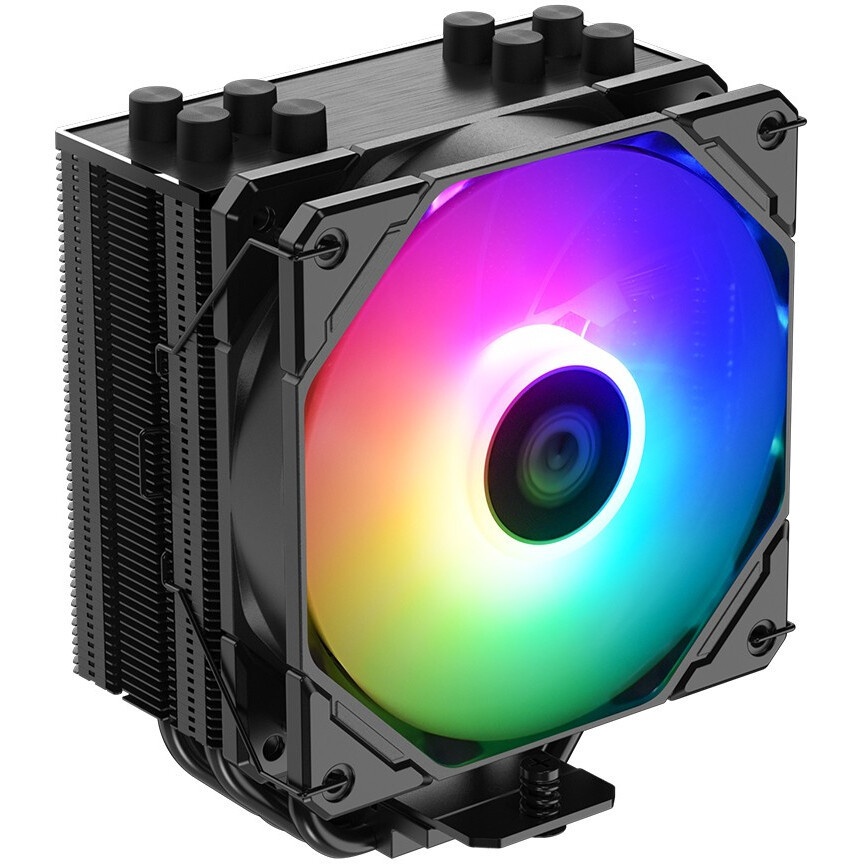 Кулер для процессора Cooler Master Hyper 212 Spectrum V2 черный, 120 мм, алюминий/медь, 1800 об/мин,