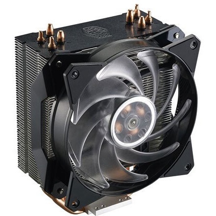 Кулер для процессора Cooler Master Hyper 212 Spectrum V2 черный, 120 мм, алюминий/медь, 1800 об/мин,