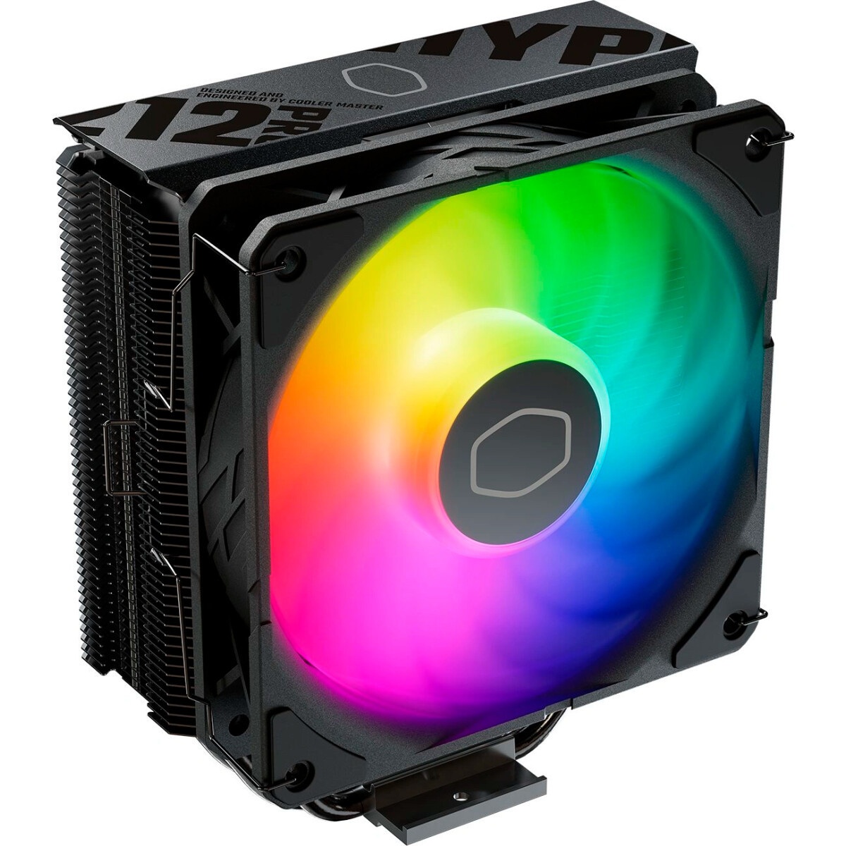 Кулер для процессора Cooler Master Hyper 212 Spectrum V2 черный, 120 мм, алюминий/медь, 1800 об/мин,