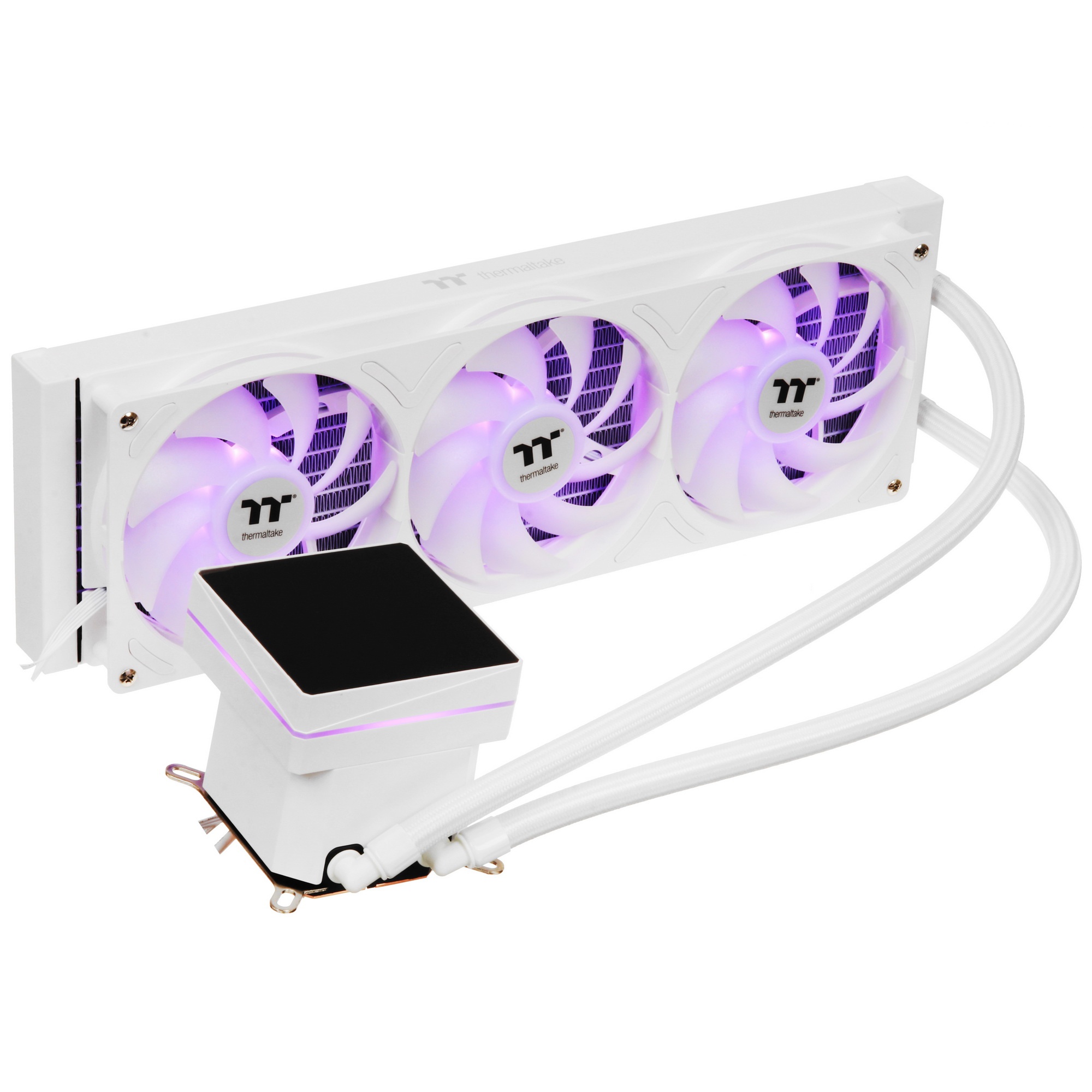 Система водяного охлаждения Thermaltake TH360 V3 Ultra Snow ARGB Soc-AM5/AM4/1200/1700/1851 белый 4-