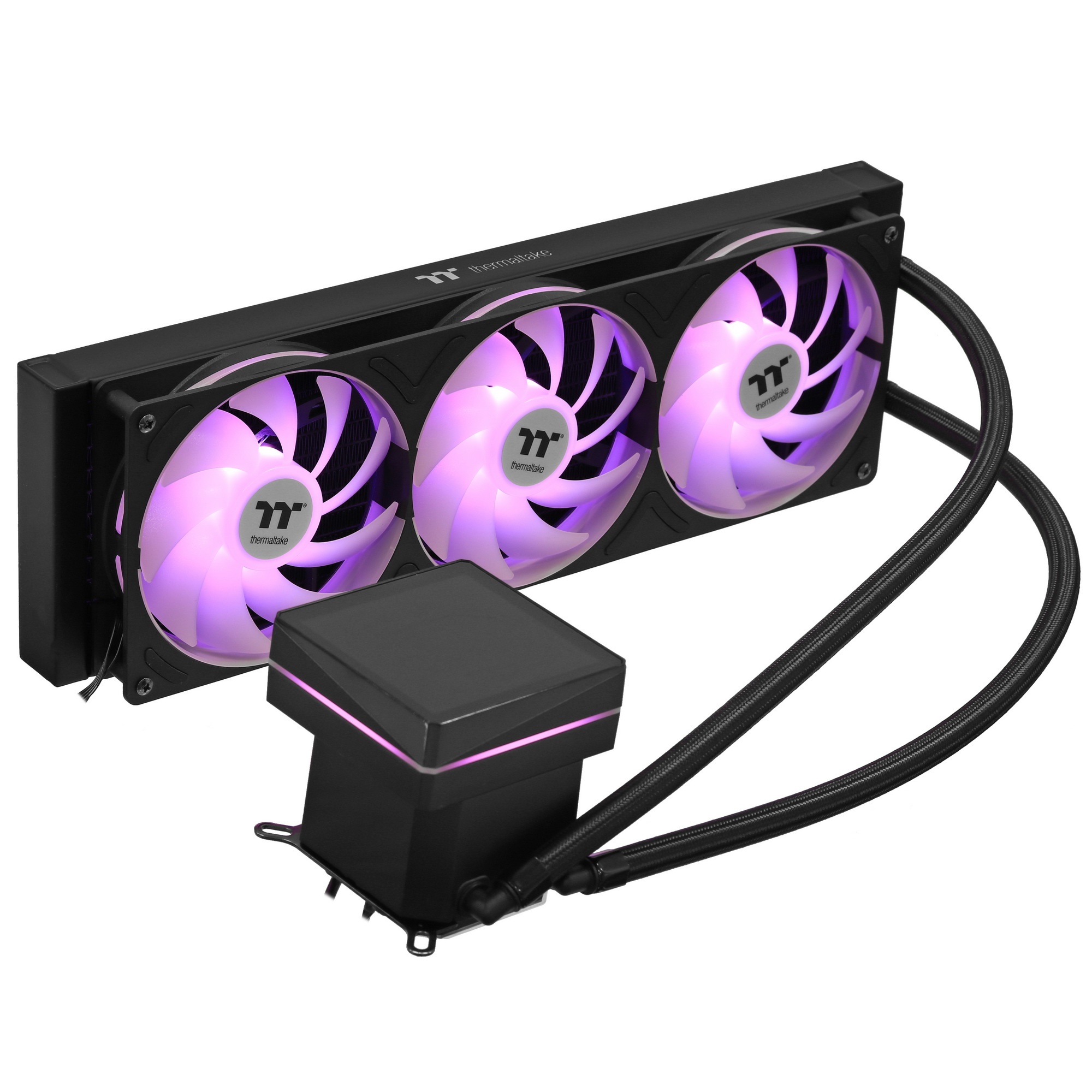 Система водяного охлаждения Thermaltake TH360-S V3 ARGB Soc-AM5/AM4/1200/1700/1851 черный 4-pin 37.8