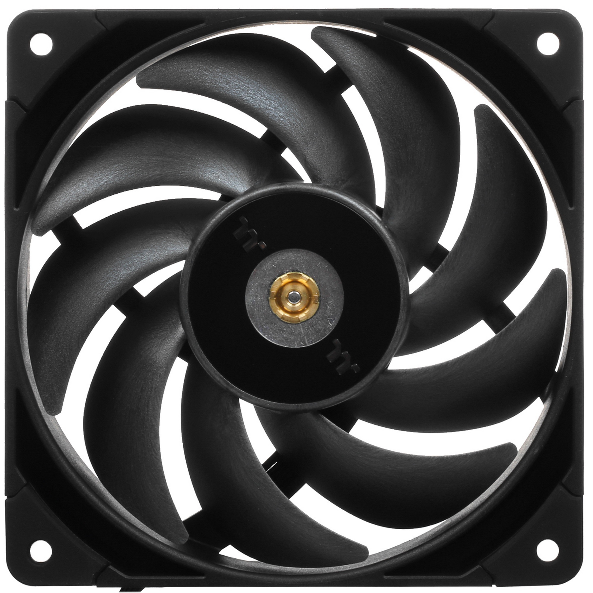 Вентилятор Thermaltake TOUGHFAN 12 Pro 120x120x25mm черный 4-pin 22.6dB Ret (CL-F159-PL12BL-A)
