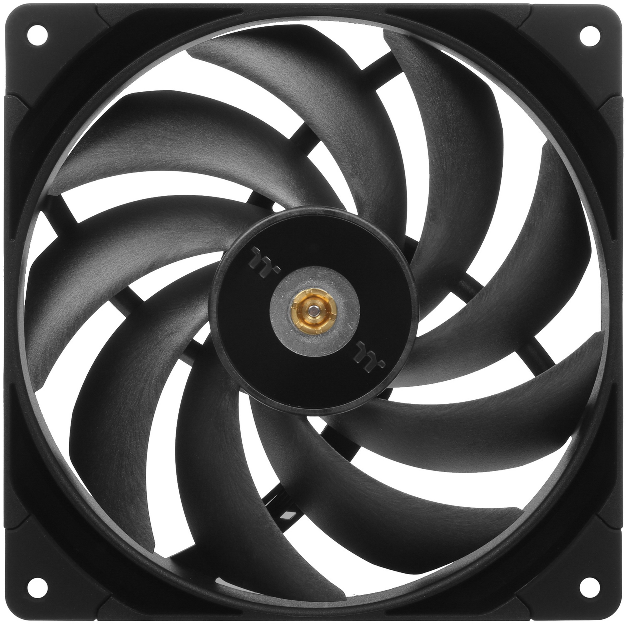 Вентилятор для корпуса Thermaltake Toughfan 14 Pro 140х140x25 черный 4-pin 31.6дБ (упак.:2шт) (CL-F1
