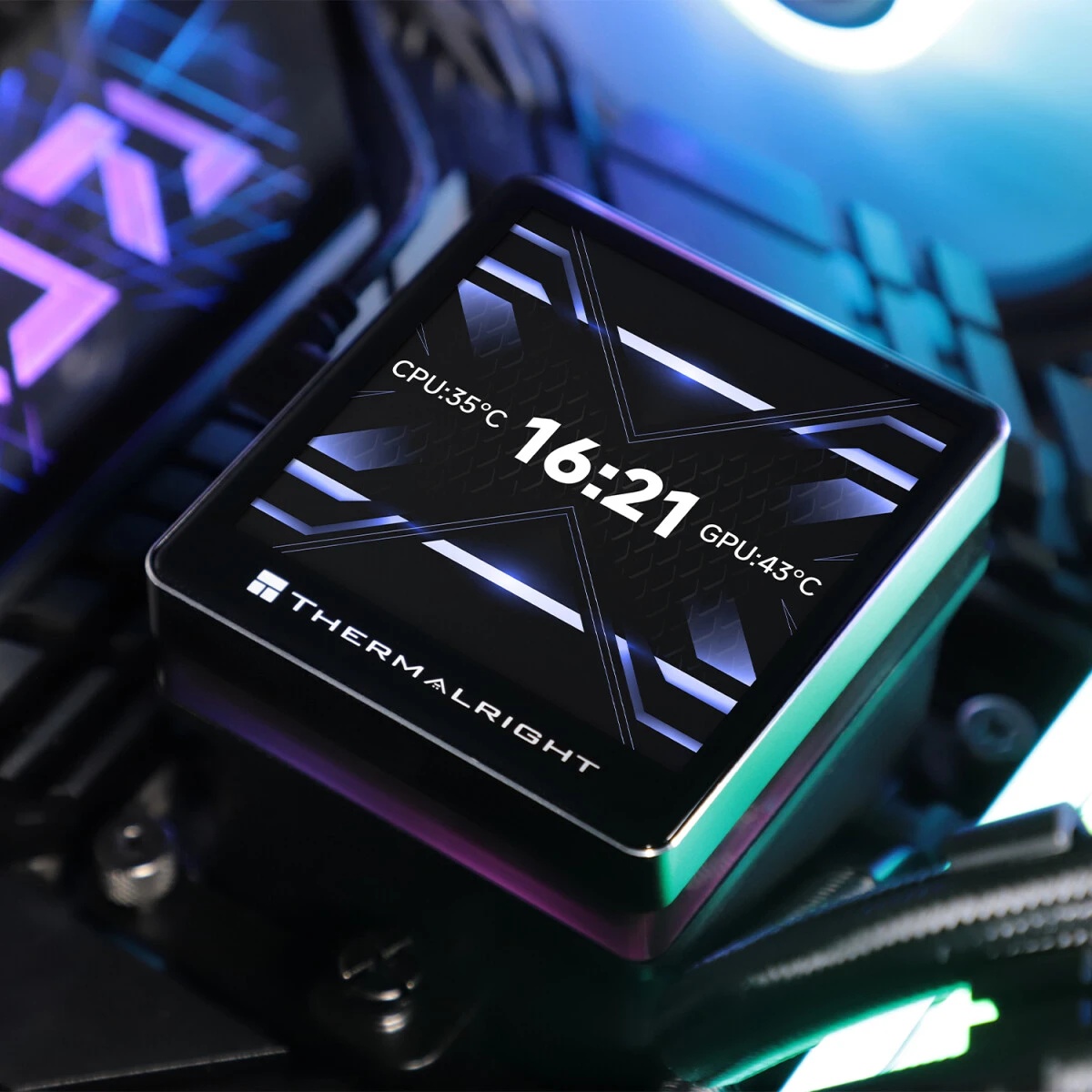 Система жидкостного охлаждения Thermalright Grand Vision 360 ARGB Soc-AM5/AM4/1151/1200/2066/2011/17