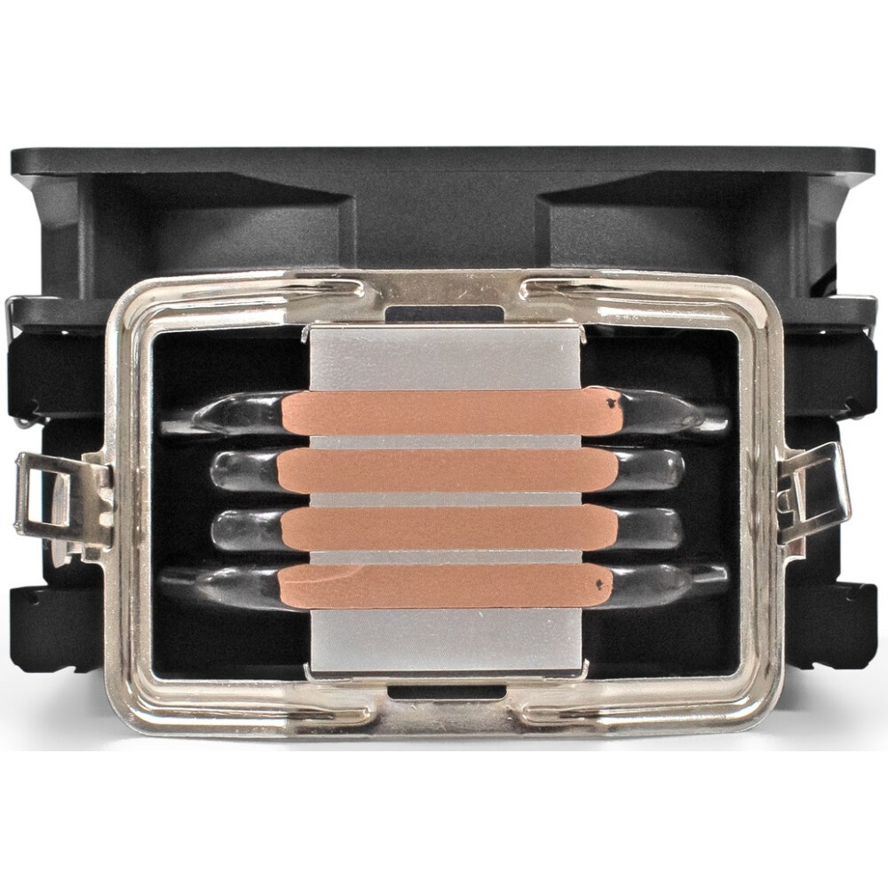 Кулер для процессора ExeGate Dark Magic EXX400V3-PWM.RGB (Al+Cu, черное покрытие, 4 тепл.трубки, LGA