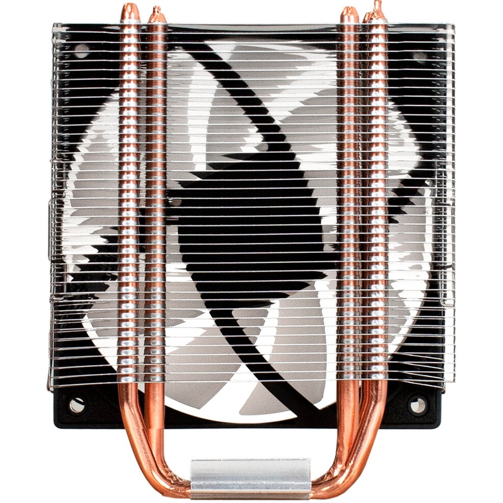 Кулер для процессора ExeGate Dark Magic EXX400V3-PWM.RGB (Al+Cu, черное покрытие, 4 тепл.трубки, LGA